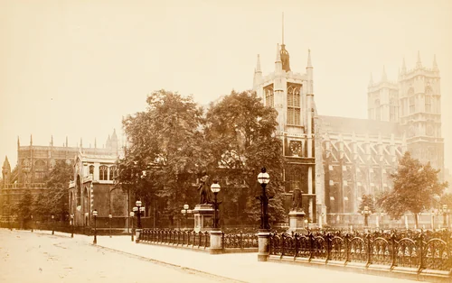 Westminster Abbey by Artist Unknown, photograph, 1850-1900