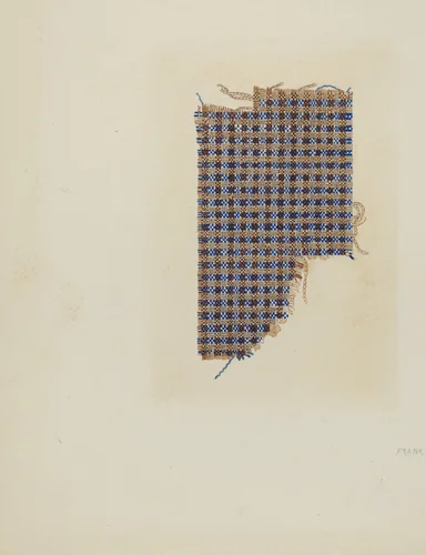 Linen and Cotton Homespun by Frank S. Browne, index of american design, 1940