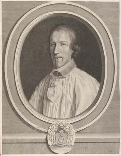Marc Bochart by Robert Nanteuil, print, 1646-1656