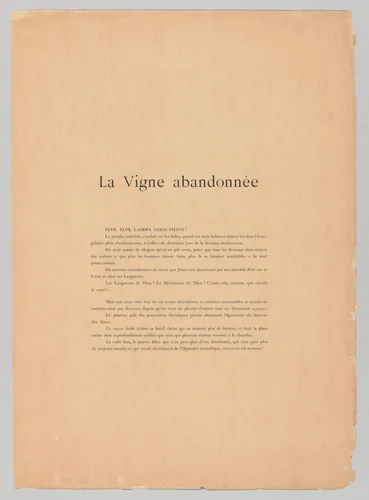 The Vintages: The Vintages! by Henri De Groux, print, 1894