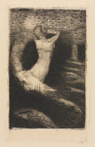 Passage of a Soul by Odilon Redon, print, 1891-1920