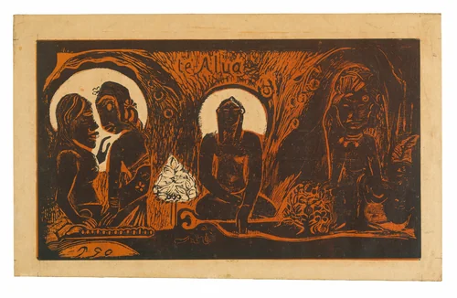 Te atua (The God), from the Noa Noa Suite by Paul Gauguin
Louis Roy, print, 1894