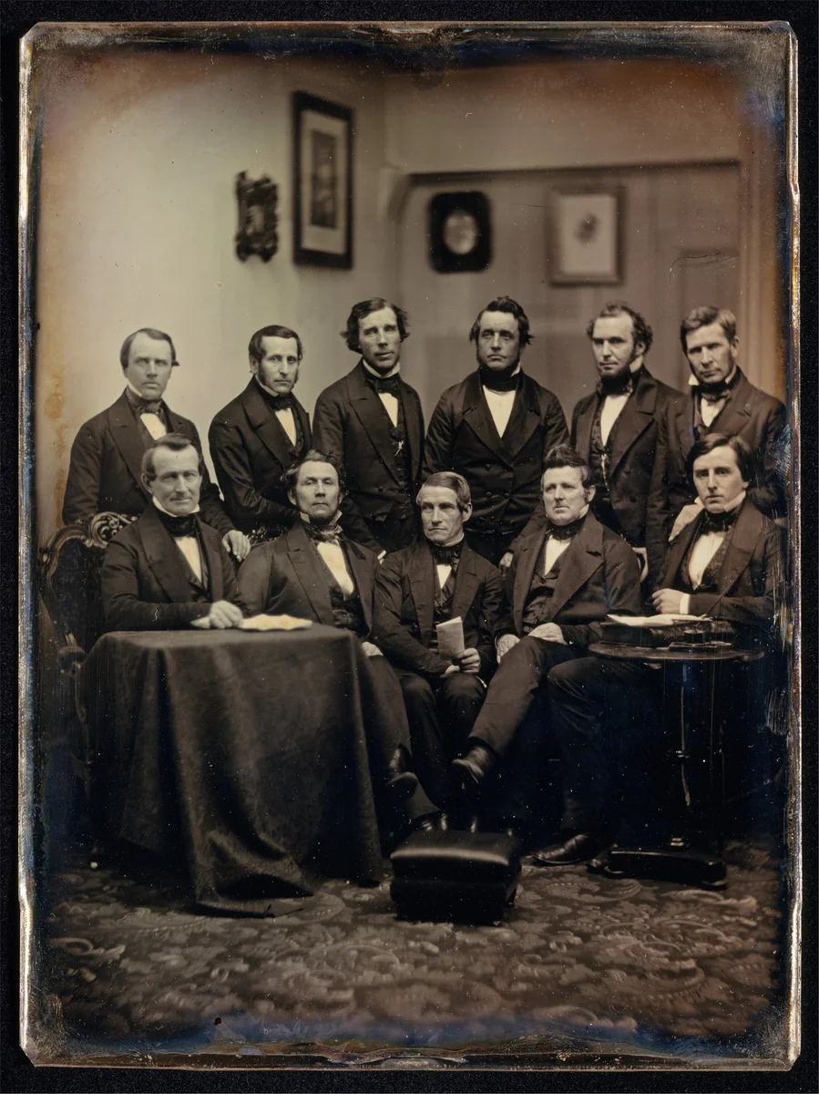 [Boston Lawyers or Clergymen (?)] by Southworth and Hawes, photograph, 1848-1852