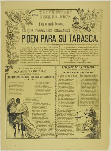 All the Little Boys Ask for Their Tarasca by José Guadalupe Posada, print, 1871-1913