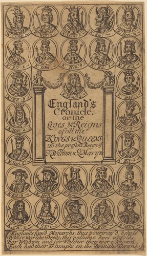 Frontispiece by British 17th Century, print, 1600-1699