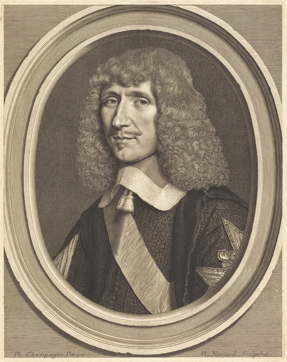 Leon-Bouthillier, Comte de Chavigny by Robert Nanteuil
Philippe de Champaigne, print, 1651