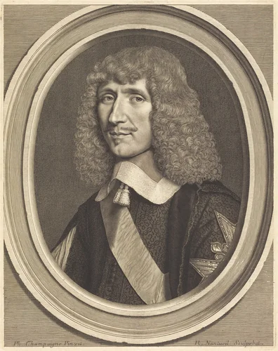 Leon-Bouthillier, Comte de Chavigny by Robert Nanteuil
Philippe de Champaigne, print, 1651