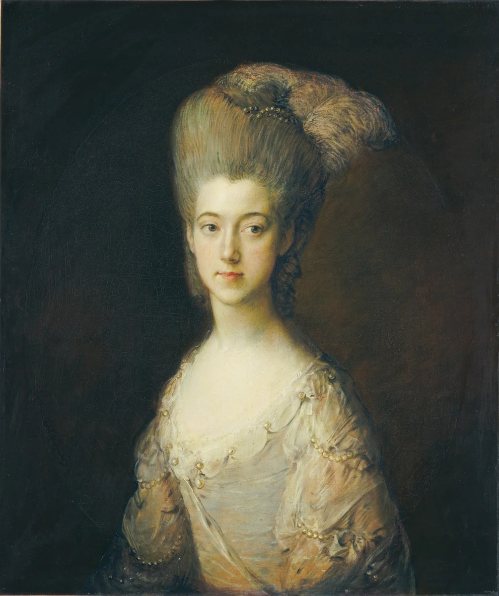 Mrs. Paul Cobb Methuen by Thomas Gainsborough, painting, 1776-1777