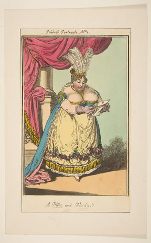 A Piece (Peace) and Plenty by anonymous, print, 1815-1825