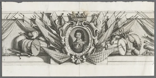 The Siege of La Rochelle: Plate 15 by Michael Lasne, print, 1628-1630