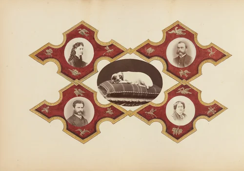 The Madame B Album by Marie-Blanche Hennelle Fournier, photograph, 1870-1879