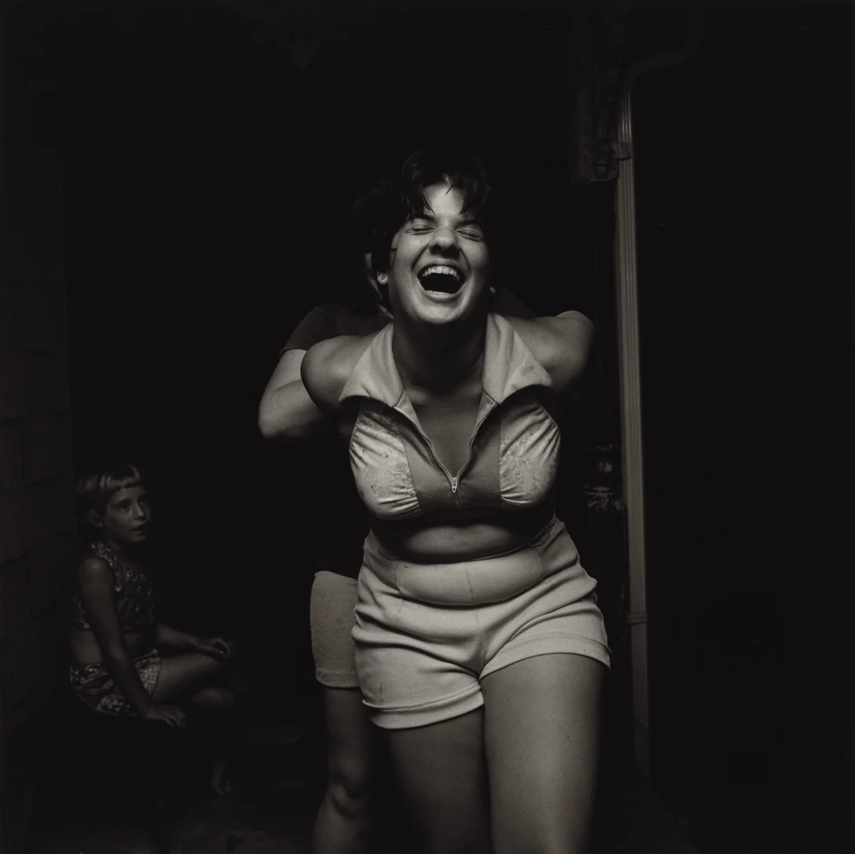 Oslin's Graduation Party, Martins Creek, Pennsylvania by Larry Fink, photograph, 1977