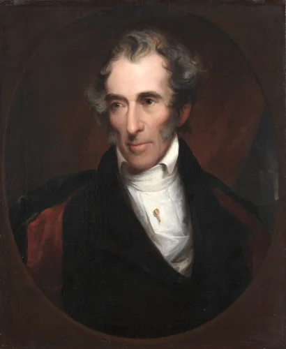 Martin Luther Hurlbut by John Neagle, painting, 1840