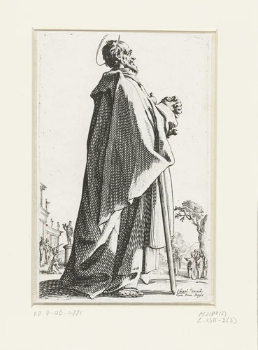 Apostel Mattheüs by Jacques Callot, print, 1631