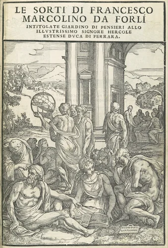 Le Sorti...intitolate giardino di pensieri by Francesco Marcolini, book, 1540