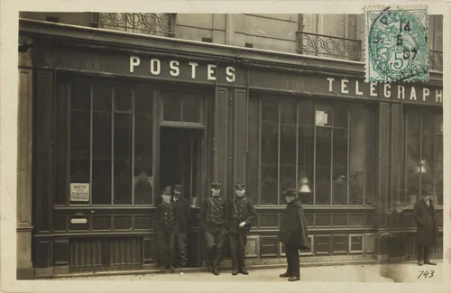 Postes Télégraphes by Unidentified Photographer, photograph, 1907