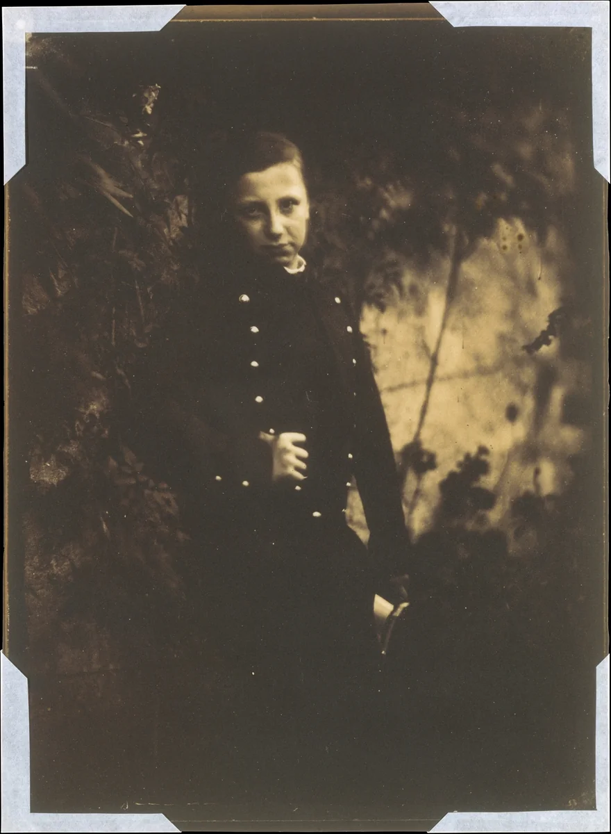 [Boy in Uniform] by Jean-Baptiste Frénet, photograph, 1853-1857