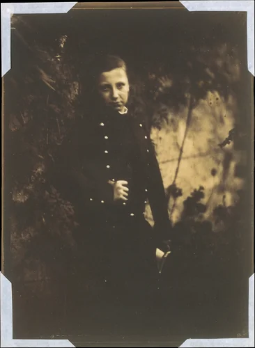 [Boy in Uniform] by Jean-Baptiste Frénet, photograph, 1853-1857