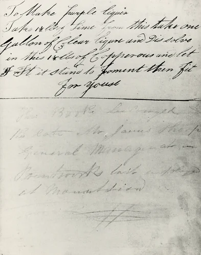 Book of Dye Recipes by United States, textile, 1801-1900