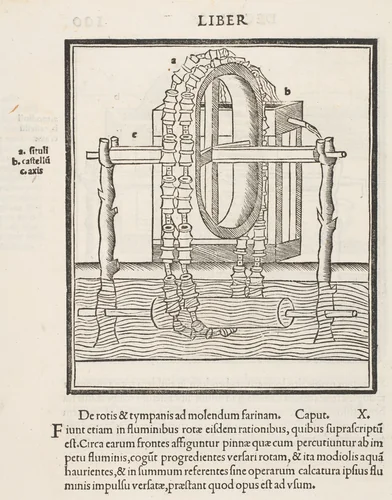 M. Vitruvius per Iocundum solito castigatior factus cum figuris et tabula ut iam legi et intelligi possit by Marcus Pollio Vitruvius, book, 1511