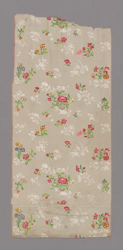 Panel (Dress Fabric) by China, textile, 1725-1775