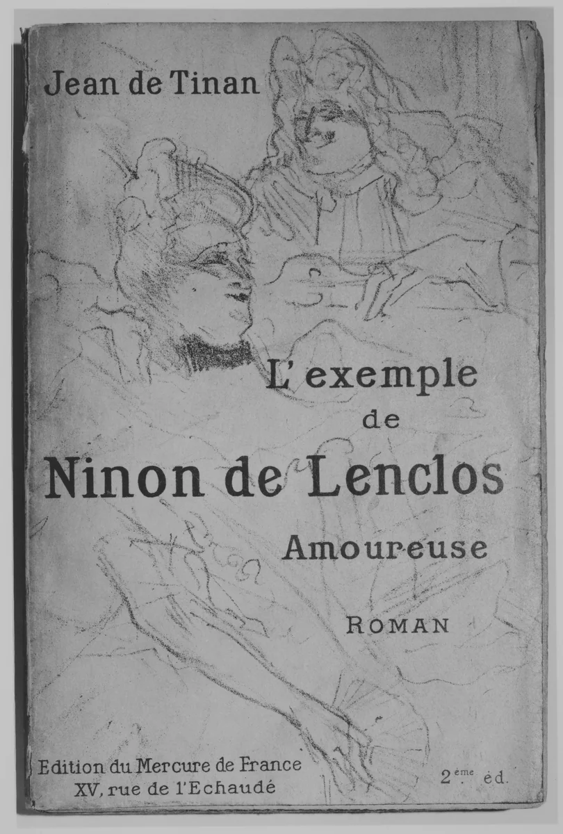L'Exemple de Ninon de Lenclos, Amoureuse by Henri de Toulouse-Lautrec, print, 1898
