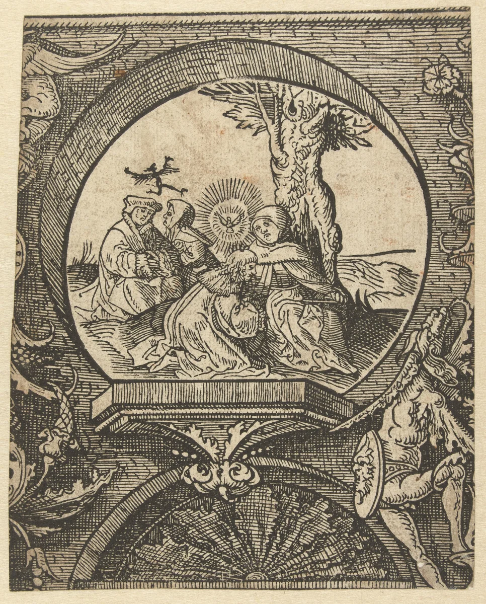 De biecht by Jacob Cornelisz van Oostsanen, print, 1520