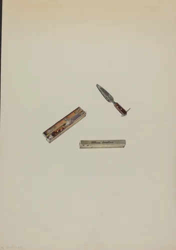 Pocket Manicure by Alfred Walbeck, index of american design, 1939