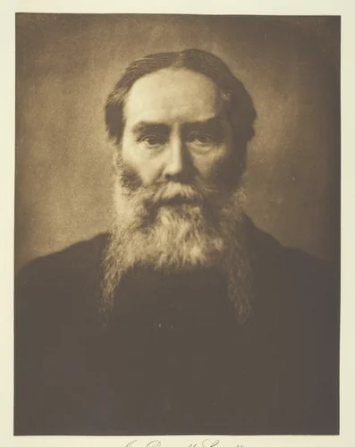 James Russell Lowell by Henry Herschel Hay Cameron, print, 1880-1890