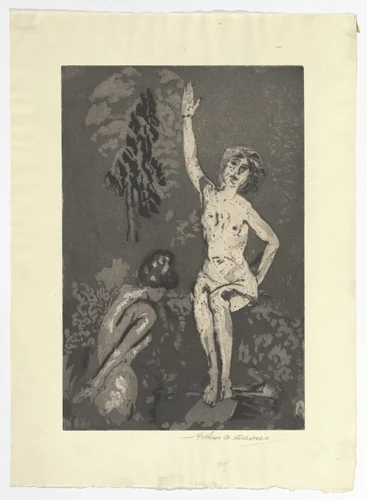 Amber Garden by Arthur B. Davies, print, 1919