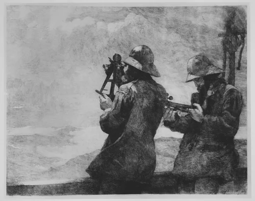 Eight Bells by Winslow Homer, print, 1887