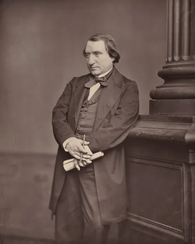 Renan by Antoine-Samuel Adam-Salomon, photograph, 1880