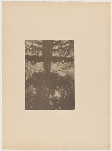 Paysage (Landscape) by Richard Ranft, print, 1895
