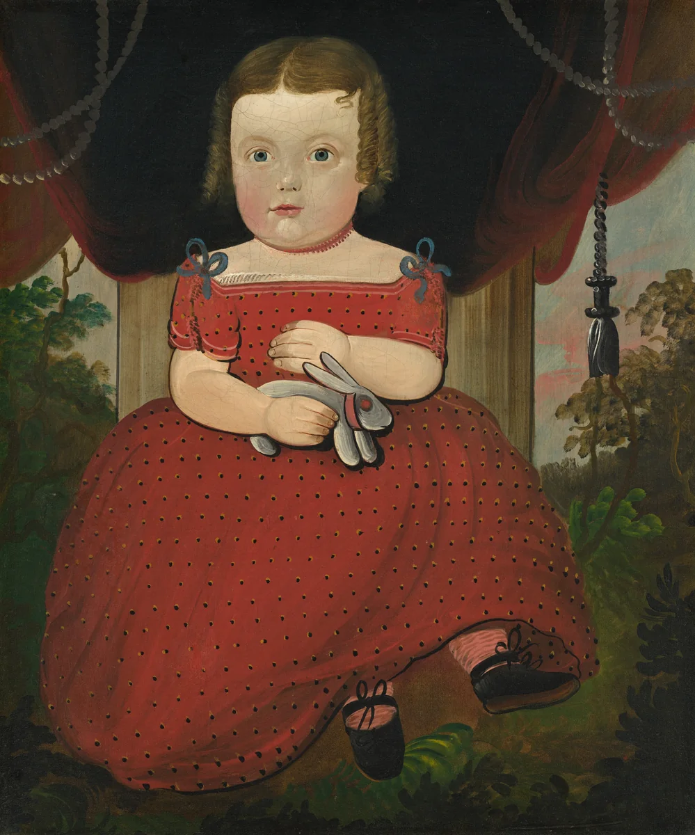 Little Miss Fairfield by William Matthew Prior, painting, 1850