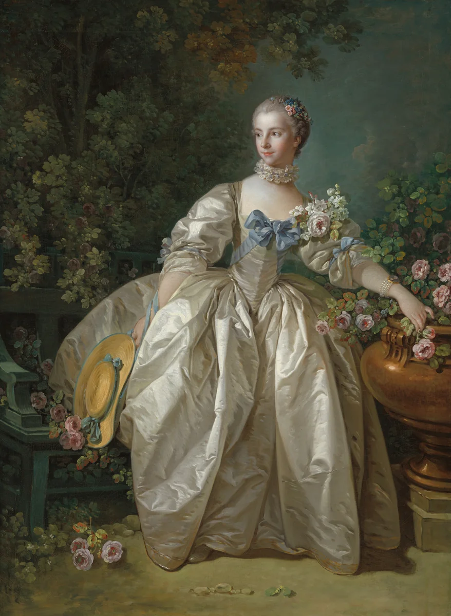 Madame Bergeret by François Boucher, painting, 1766