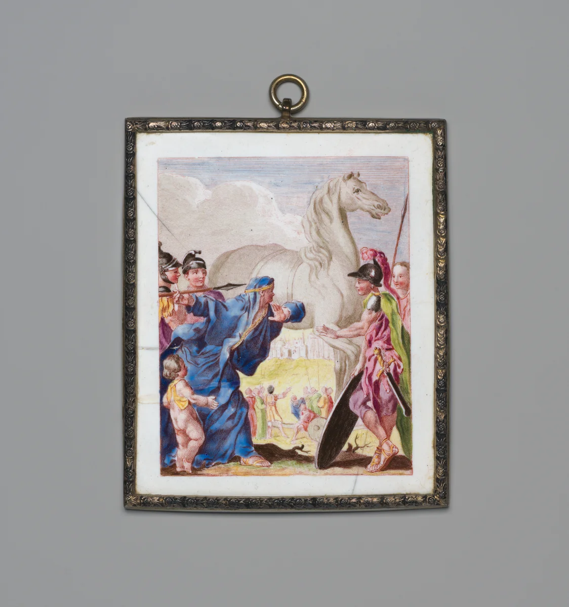 Laocoon and the Trojan Horse by Simon Ravenet, other, 1748-1761