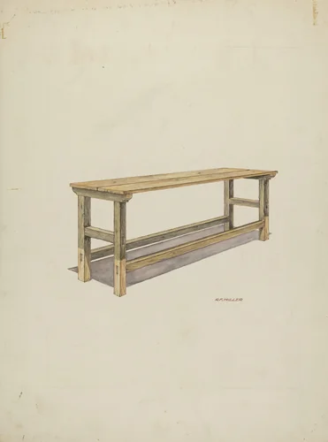 Bier by Randolph F. Miller, index of american design, 1936