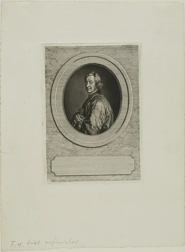 John Dryden by Jean-Baptiste de Grateloup, print, 1755-1817