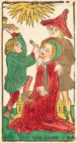 Saint Apollonia by German 15th Century, print, 1450