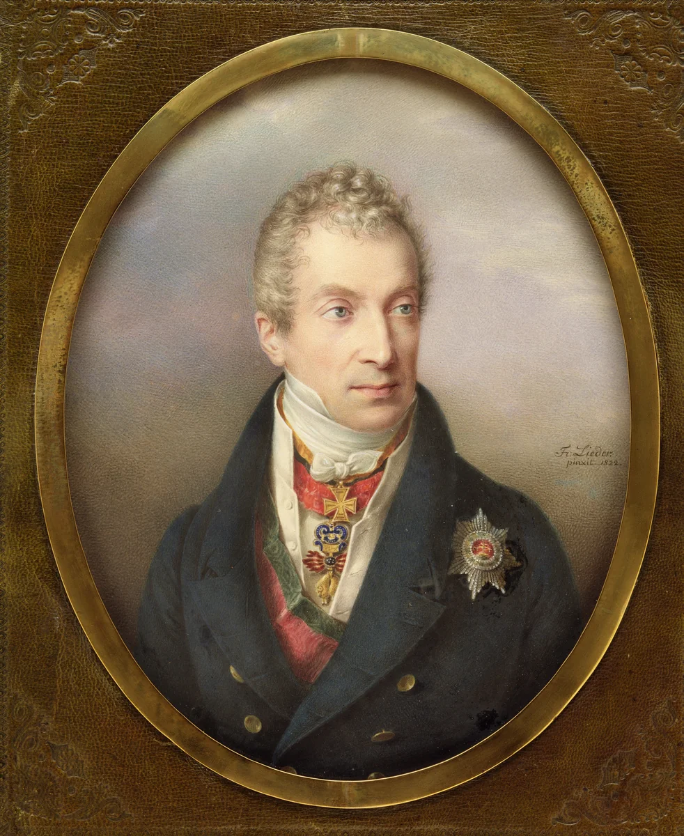 Prince Klemens Wenzel Lothar von Metternich (1773–1859) by Friedrich Lieder, other, 1822