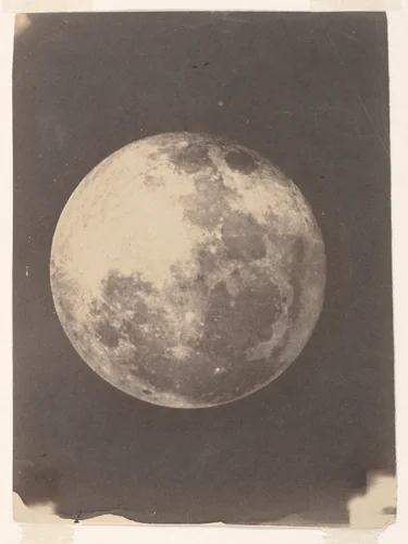 The Moon by John Adams Whipple, photograph, 1857-1860