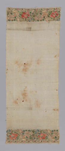 Towel or Napkin by Turkey, textile, 1801-1900