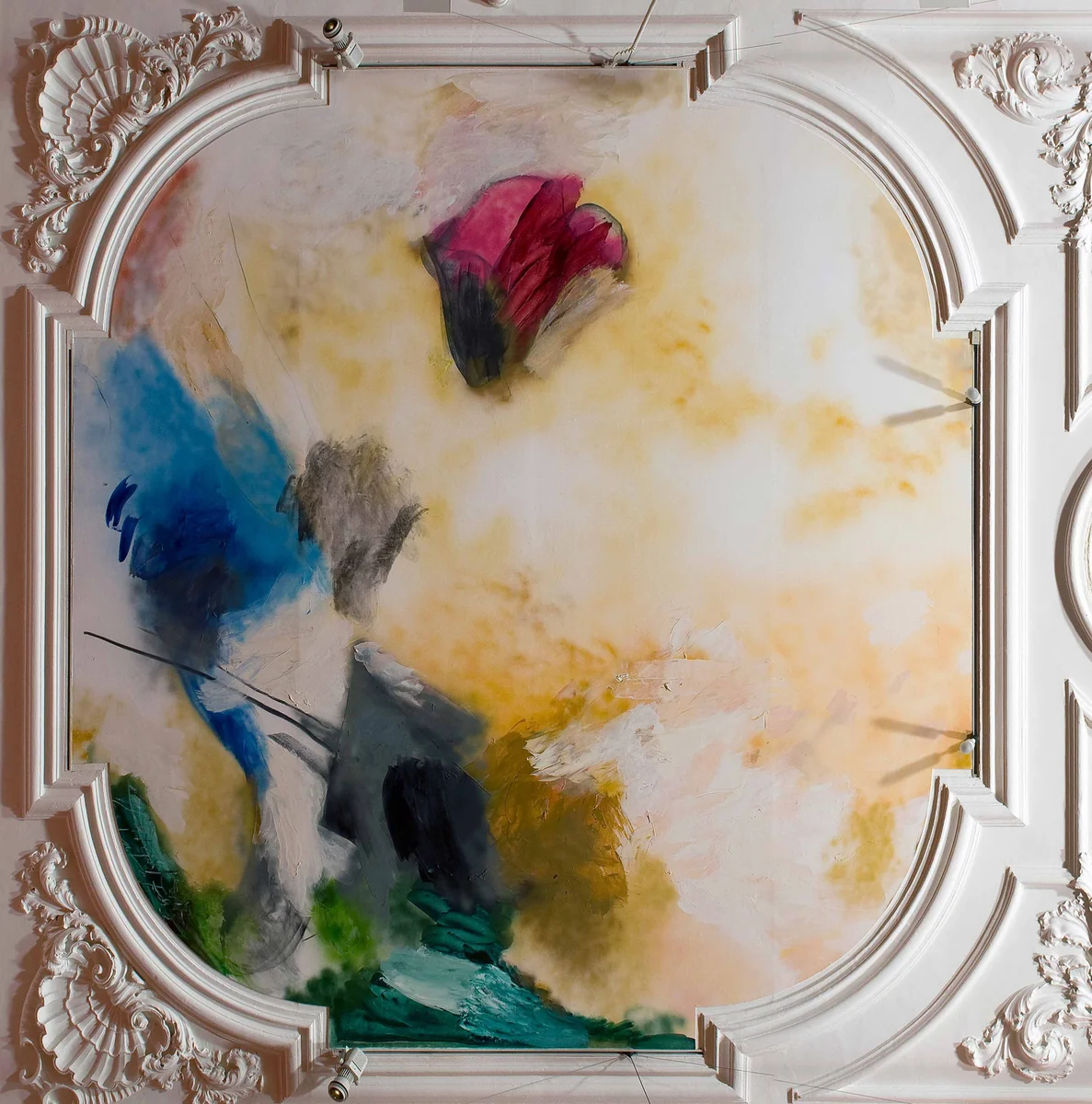 Icarus Atlanticus: Allegory of the Working Man by Ger Lataster, painting, 1987