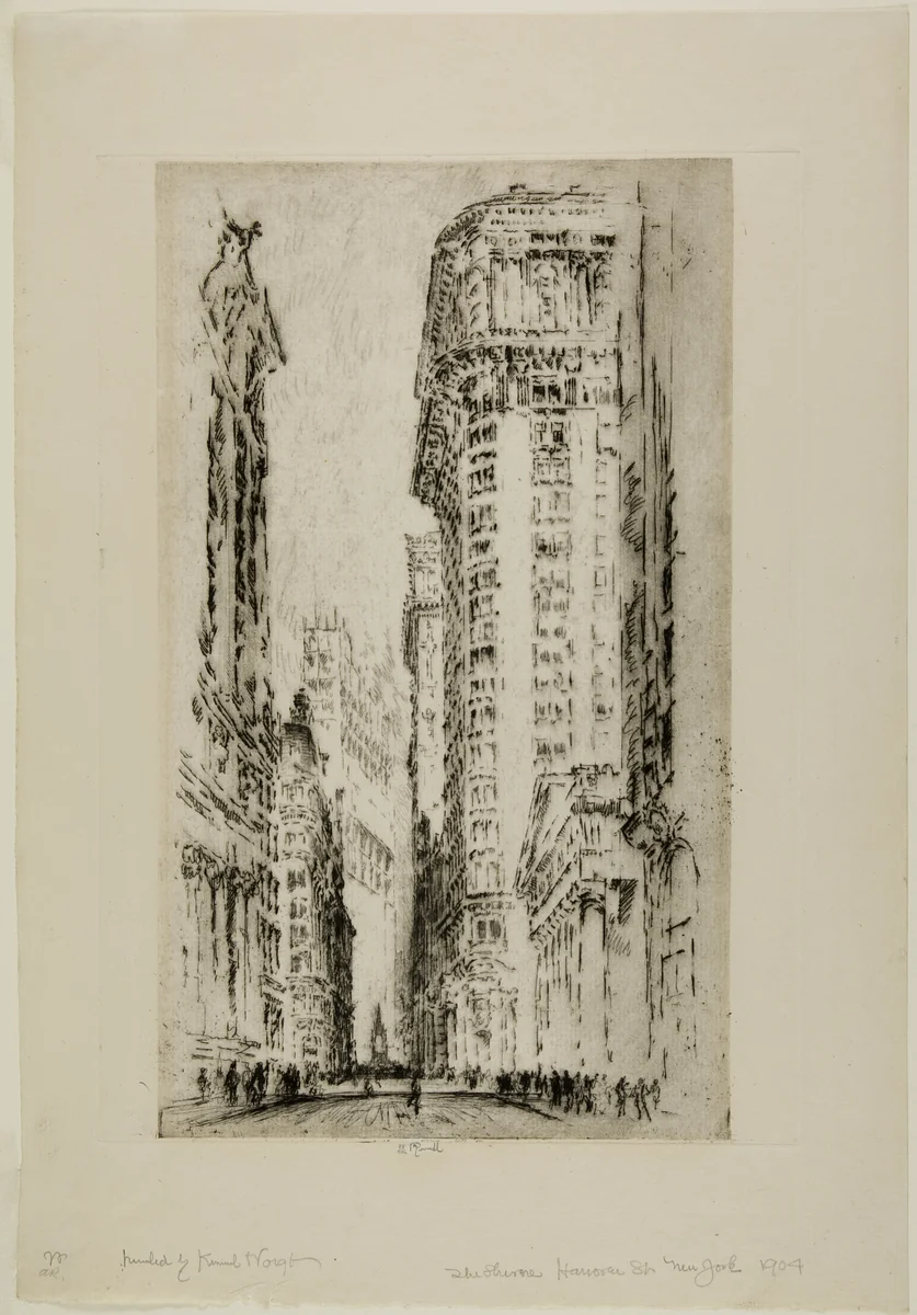 The Shrine by Joseph Pennell, print, 1904