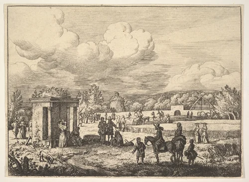 The First Spring by Allart van Everdingen, print, 1640-1675