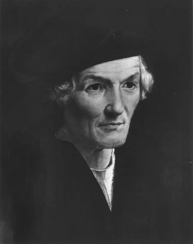 Portrait of a Man by Flemish, painting, 1525-1535