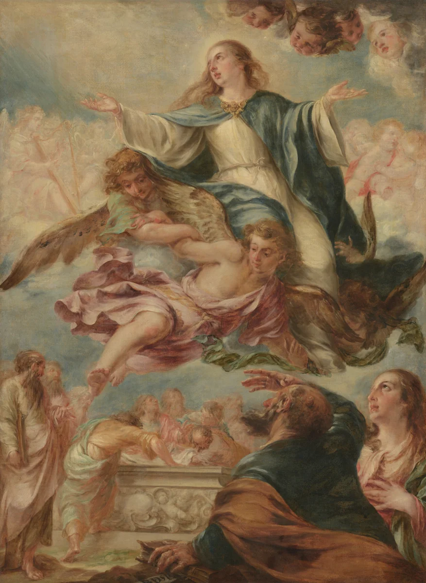 The Assumption of the Virgin by Juan de Valdés Leal, painting, 1658-1660