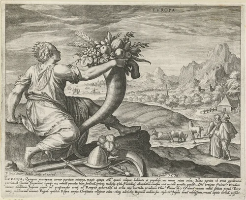 Europa by Unknown, print, 1581