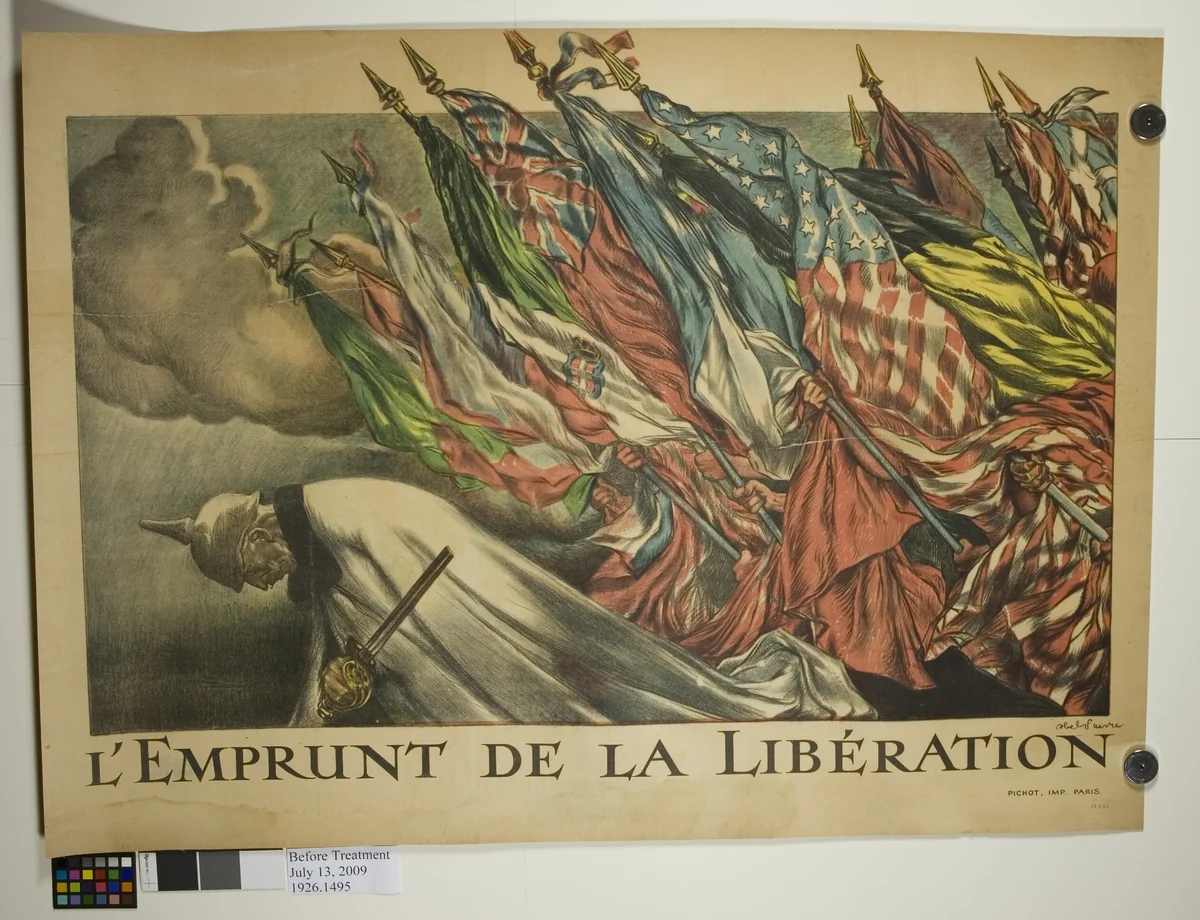 The Liberation Loan by Abel Faivre, other, 1918-1920