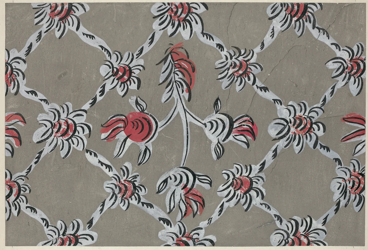 Hand-Painted Wall by Martin Partyka, index of american design, 1938